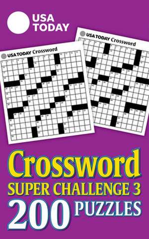 USA Today Crossword Super Challenge 3 de Usa Today