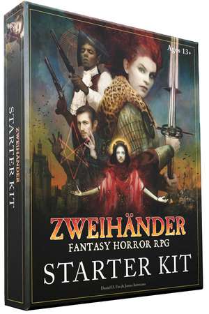 ZWEIHANDER Fantasy Horror RPG: Starter Kit de Daniel D. Fox