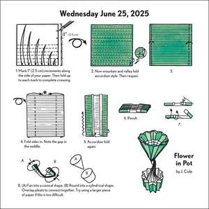 Easy Origami 2025 Fold-A-Day Calendar de Jeff Cole