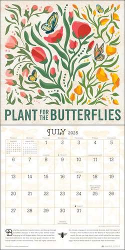 Praise for the Pollinators 2025 Wall Calendar: Nature's Superheroes de Amber Lotus Publishing