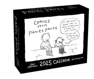 Comics from Pants Pants 2025 Day-to-Day Calendar de Josh Mecouch