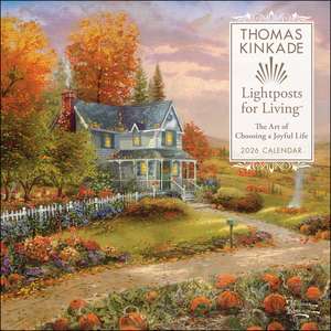 Thomas Kinkade Lightposts for Living 2026 Wall Calendar de Thomas Kinkade