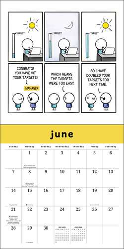 Work Chronicles 2026 Wall Calendar