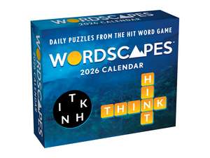 Wordscapes® Puzzle Fun 2026 Day-to-Day Calendar de Peoplefun Inc.