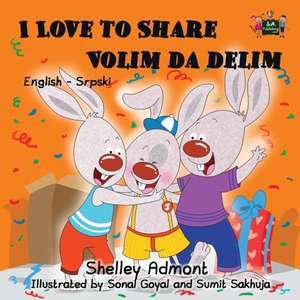 I Love to Share de Kidkiddos Books