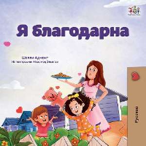 I am Thankful (Russian Book for Children) de Shelley Admont