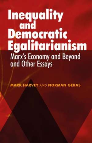 INEQUALITY DEMOCRATIC EGALITARIANISM de Norman Geras