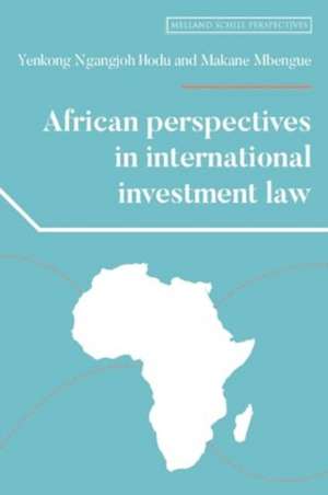 African Perspectives in International Investment Law de Yenkong Ngangjoh Hodu