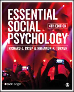 Essential Social Psychology de Richard J. Crisp