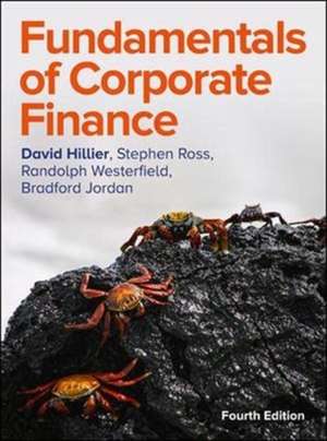 Fundamentals of Corporate Finance 4e de David Hillier