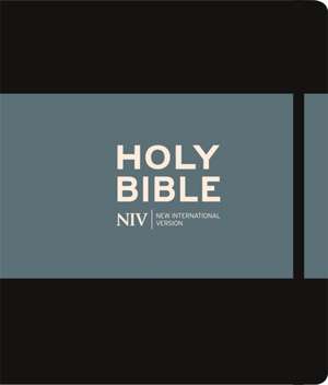 NIV Journalling Black Hardback Bible de New International Version