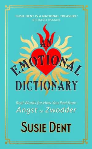 An Emotional Dictionary de Susie Dent