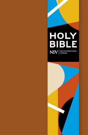 NIV Pocket Brown Imitation Leather Bible de New International Version