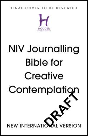 NIV Journalling Bible for Creative Contemplation de New International Version