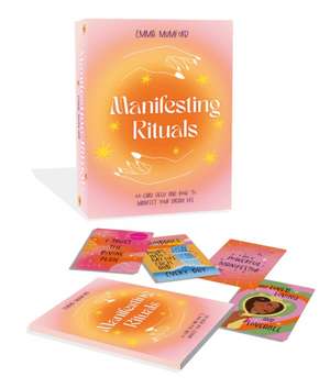 Manifesting Rituals: 44-card deck and guidebook to manifest your dream life de Emma Mumford