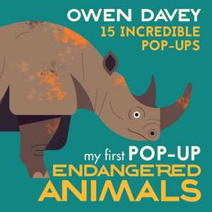 My First Pop-Up Endangered Animals de Owen Davey