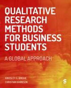 Qualitative Research Methods for Business Students de Kingsley O. Omeihe