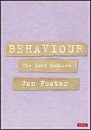 Behaviour de Jen Foster