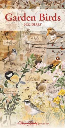 GARDEN BIRDS BY POLLYANNA SLIM DIARY 202