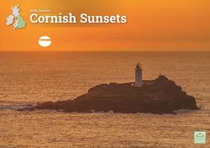 Cornish Sunsets A4 Calendar 2025 de Carousel Calendars