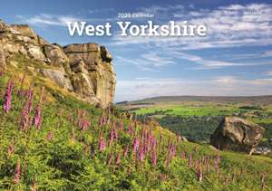 West Yorkshire A5 Calendar 2025 de Carousel Calendars