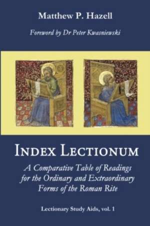 Index Lectionum de Matthew P. Hazell