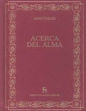 Acerca del Alma de Aristotle