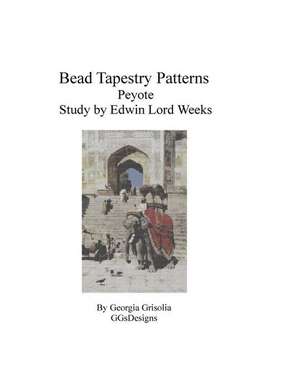 Bead Tapestry Patterns Peyote Study by Edwin Lord Weeks de Georgia Grisolia