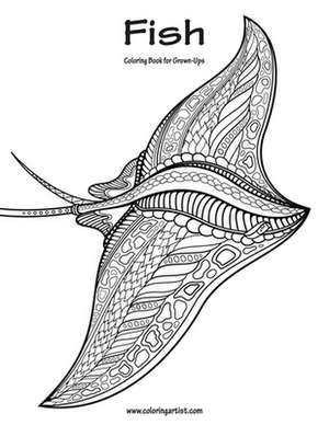 Fish Coloring Book for Grown-Ups 1 de Nick Snels