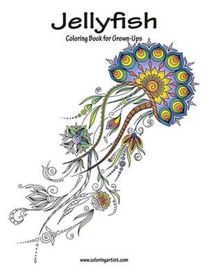 Jellyfish Coloring Book for Grown-Ups 1 de Nick Snels