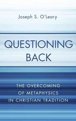 Questioning Back de Joseph S. O'Leary