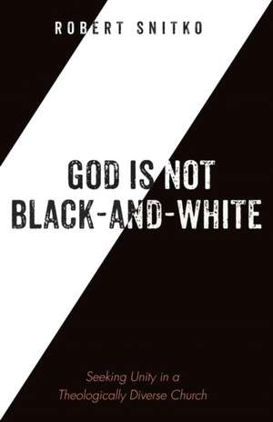 God Is Not Black-And-White de Snitko, Robert