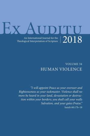 Ex Auditu - Volume 34 de Stephen Chester
