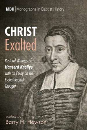 Christ Exalted de Barry H Howson