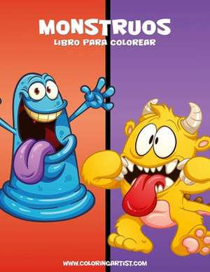 Monstruos Libro Para Colorear 1 de Nick Snels