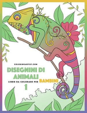 Disegnini Di Animali Libro Da Colorare Per Bambini 1 de Nick Snels