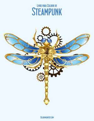 Livro Para Colorir de Steampunk 2 de Nick Snels