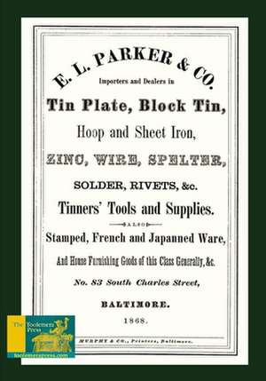 E. L. Parker & Co. Tinners' Tools and Supplies de E. L. Parker &. Co