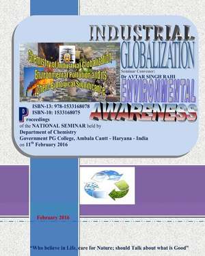 Industrial Globalization Environmental Awareness de Dr Avtar Singh Rahi