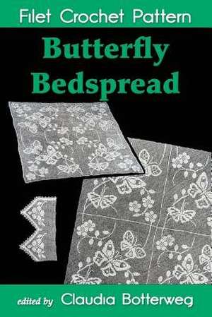 Butterfly Bedspread Filet Crochet Pattern de Cecily Palmer