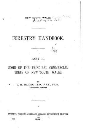 Forestry Handbook - Part II de R. Dalrymple Hay