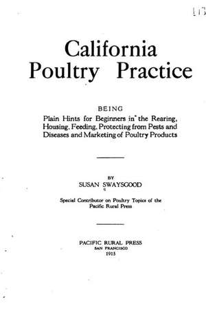 California Poultry Practice de Susan Swaysgood