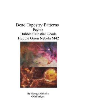 Bead Tapestry Patterns Peyote Hubble Celestial Geode Hubble Orion Nebula M42 de Georgia Grisolia