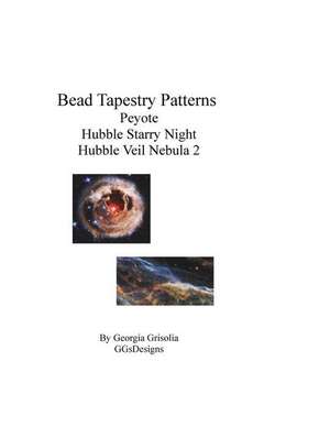 Bead Tapestry Patterns Peyote Hubble Starry Night Hubble Veil Nebula 2 de Georgia Grisolia