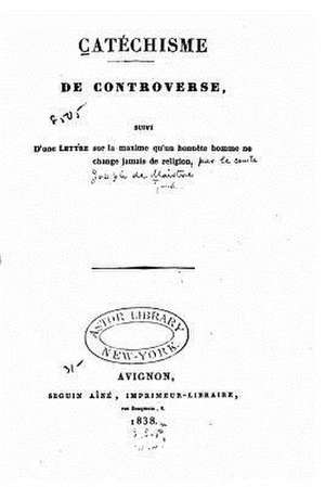 Catechisme de Controverse de Joseph De Maistre