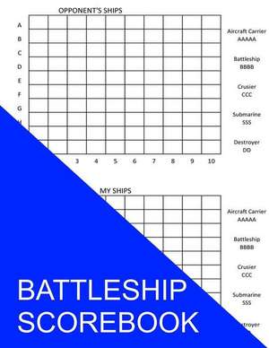 Battleship Scorebook de S. Smith