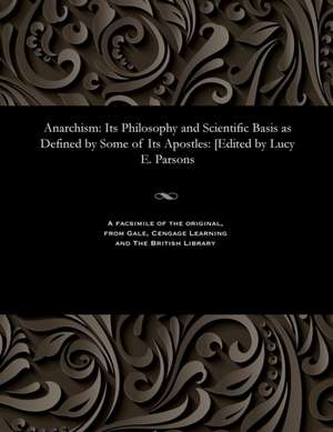 Anarchism de Parsons, Lucy E.