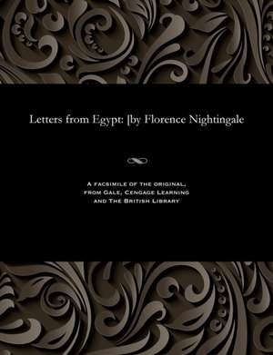 Letters from Egypt de Florence Nightingale