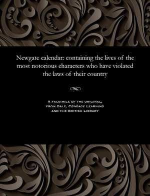 Newgate calendar de G. Thompson