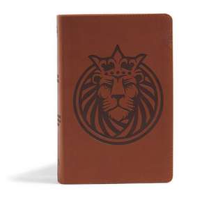 CSB Kids Bible, Lion Leathertouch de Csb Bibles By Holman